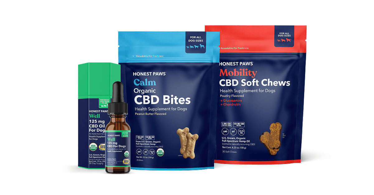 Wellness Pet CBD Oil — Honest Paws product photo