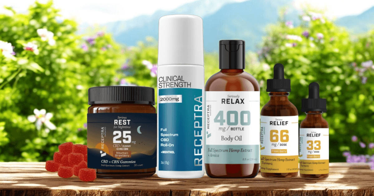 Serious Rest + CBN — Receptra Naturals product photo